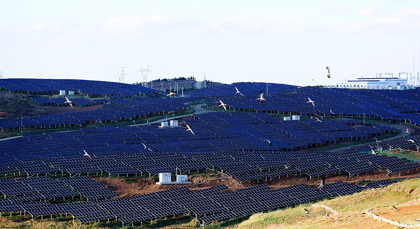 云南石林北大村60MWp光伏電站EPC總承包工程